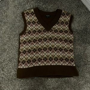Wild fable grandpa style sweater vest size s